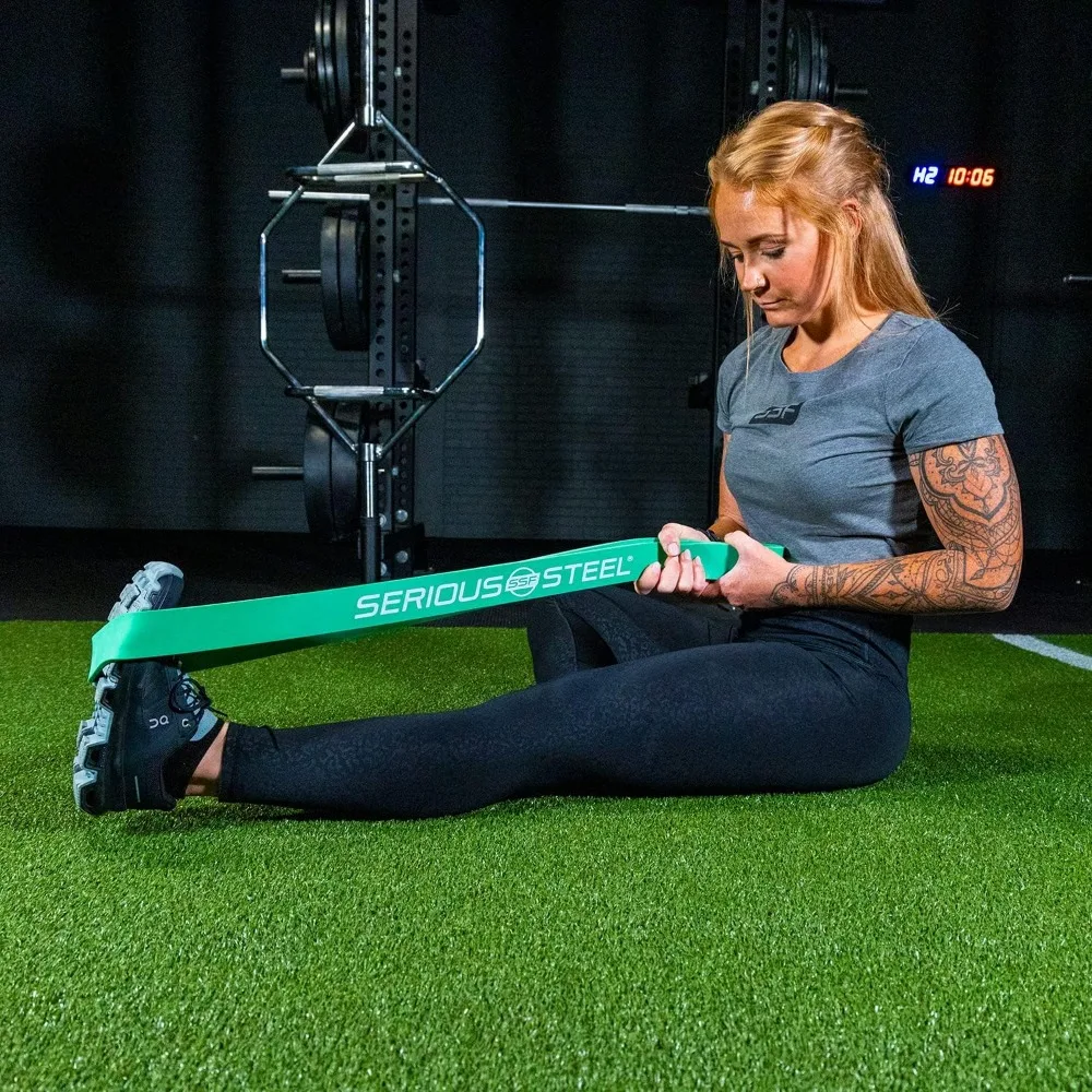 32" Resistance Training Bands (Portable Exercise Band System Training Bands- Great for Individuals Under 5'10")