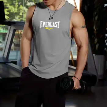 Breathable Mesh Tank Top 4 Summer Breathable Mesh Men's Vest Round Neck Sports Running Man Top Gym Daily Fashion Sleeveless Casual Tee Shirt 2026 4