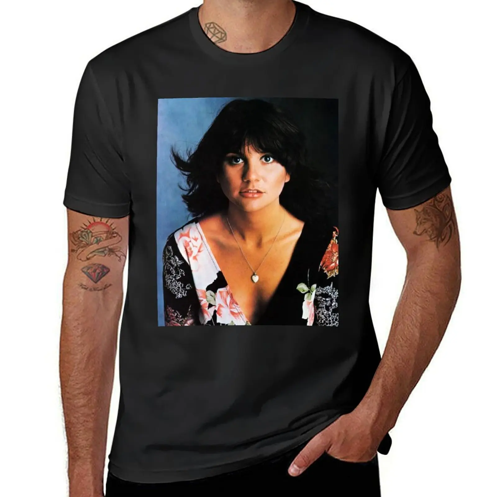 Linda Ronstadt Goddess of Rock and Roll T-Shirt quick drying oversized cute tops t shirt men