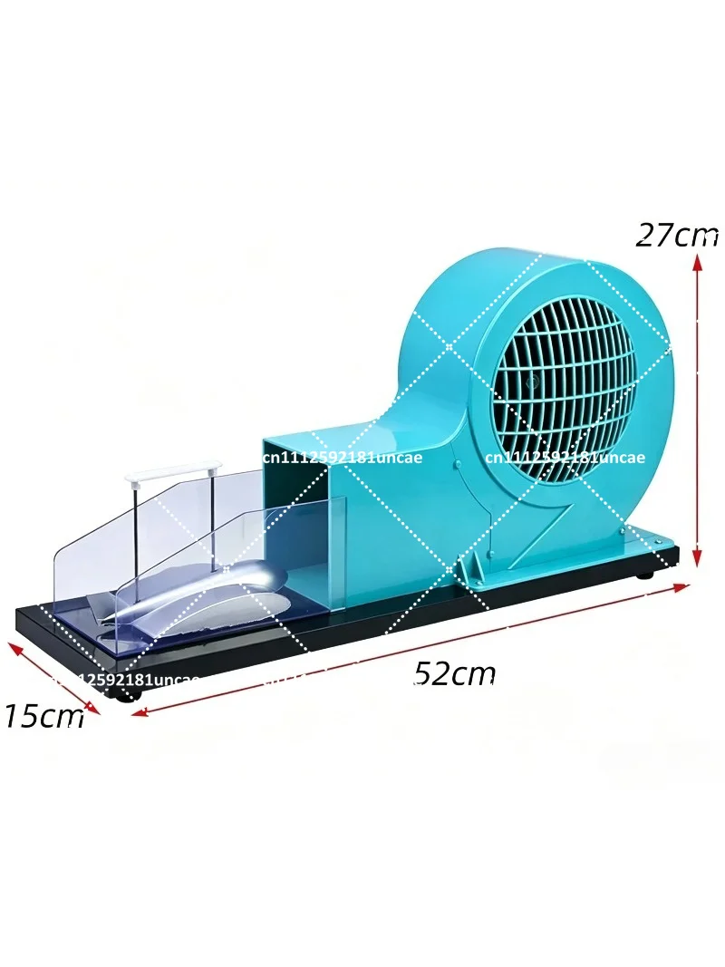 Fluid Velocity Mechanics Aerodynamic Small Wind Tunnel Air Box Equipment Testing Instrument