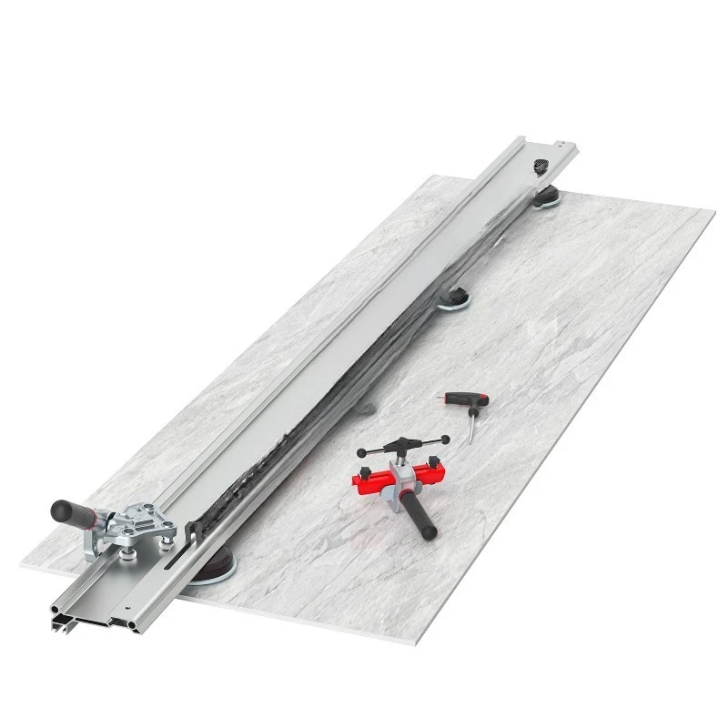 Thin slab, thick slab, track push knife cutting knife