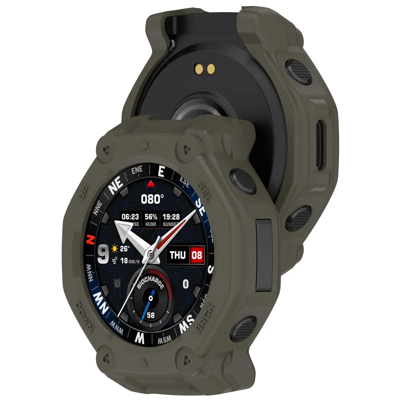 Hollow Case For Huami Amazfit T-Rex3Pro 48mm Smartwatch Protective Cover Bumper Soft Shell Accessory For Amazfit T-Rex 3Pro 48mm view 6