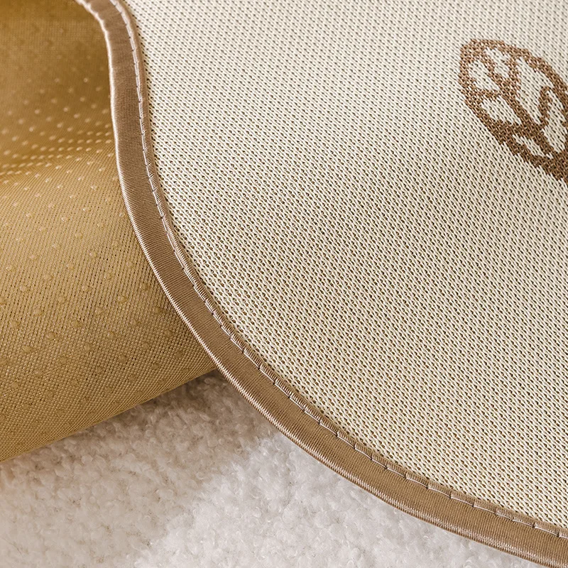 Ice Silk Summer Sofa Cover Cool Universal Sofa Cushion Solid Color Non-Slip L Shape Couch Towel for Living Room