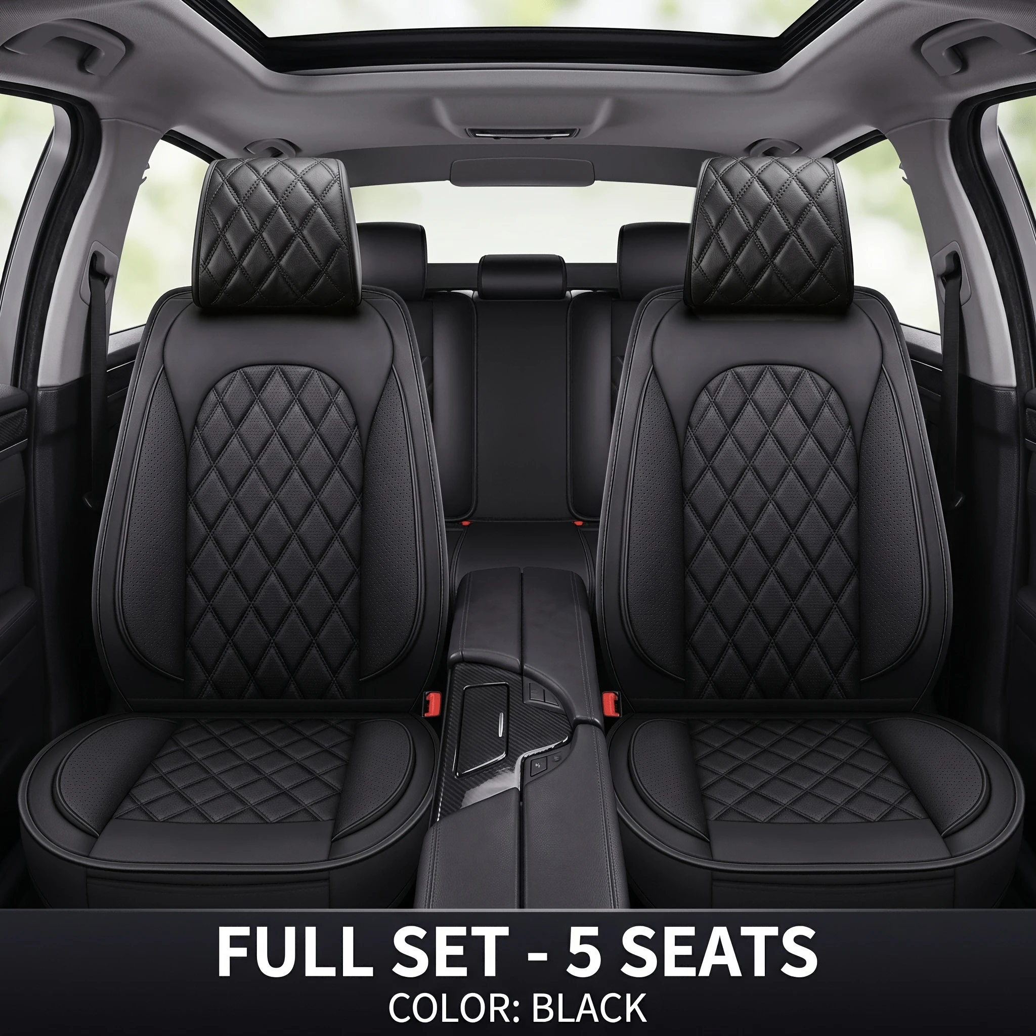 For 그랜저hg audi a6 c8 golf mk4 omoda 9 byd atto 2 dm i Car Seat Cover Protector Pad All-Season Interior Accessories Full Set