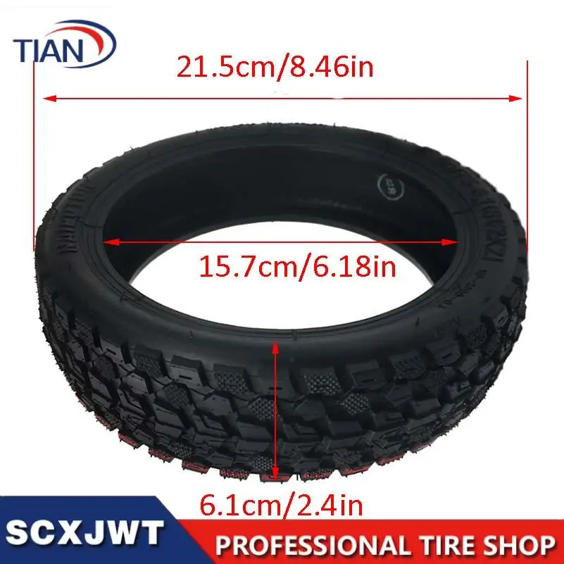 NEW 50/75-6.1 Tubeless Tyre 8.5 Inch 8 1/2x2 Off-Road Vacuum Tire for Xiaomi M365 Series Electric Scooter Parts