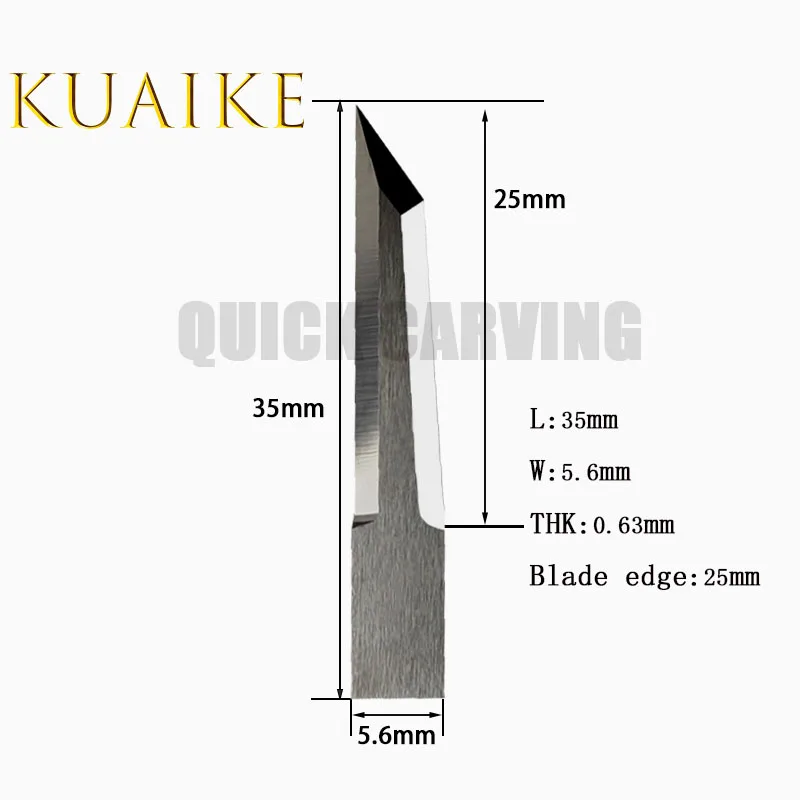 5PCS JWEI AOL IECHO AOKE ZUND COMELZ JINDEX ATOM EMMA Double Edge Lengthening Thickening Carbide Tungsten Steel Vibrating Blade