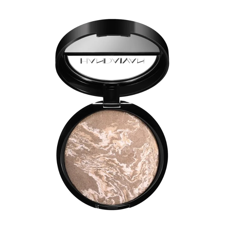 Baked Powder Matte Face Foundation Oil Control Compact Long Lasting for Face Makeup Glow Correcting Concealer Powder Makeup