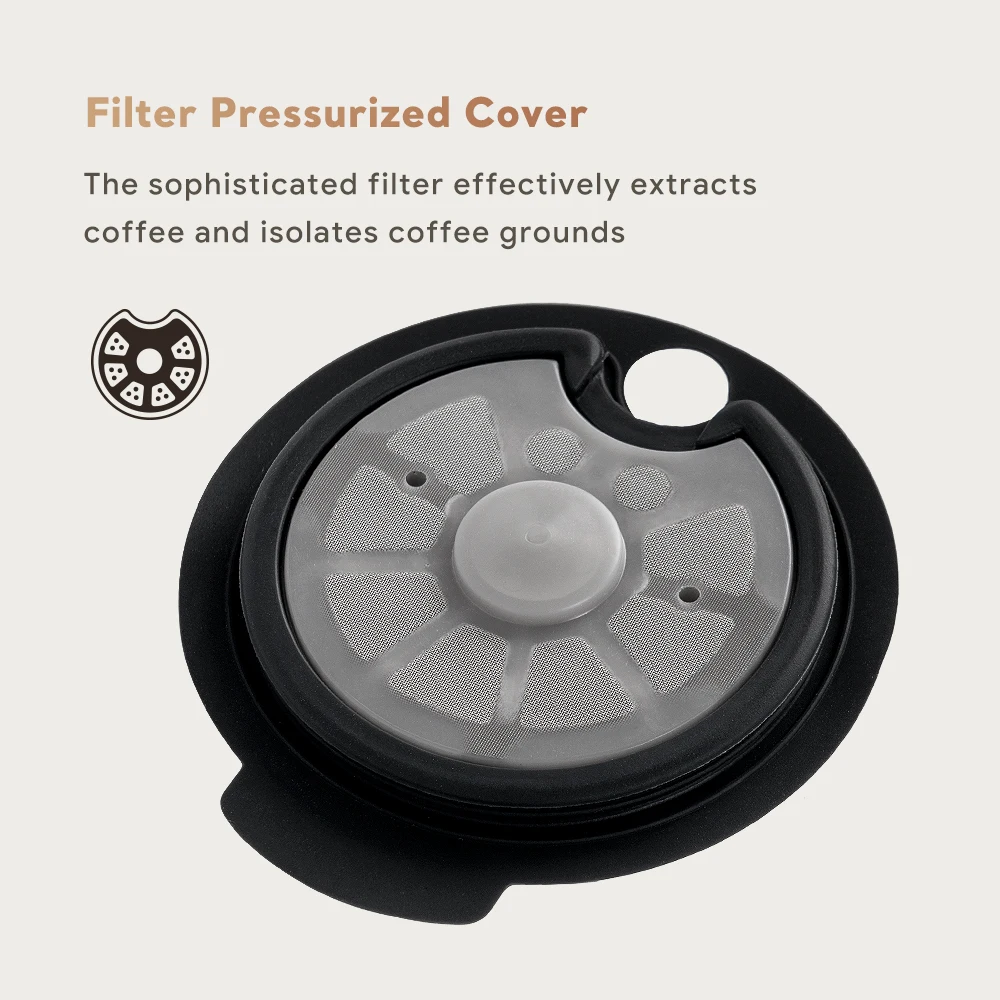 Stainless Steel Coffee capsule pod suitable for Bosch Tassimo refillable filter coffee machine silicone cover 60/180/200/220ml