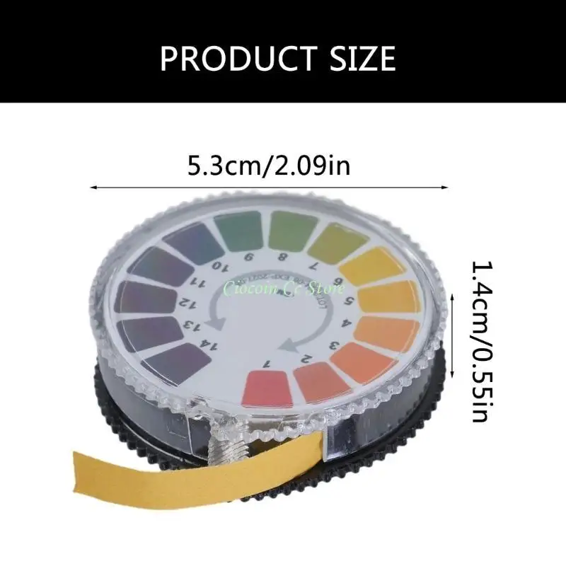 X90F Paper Strips 1-14 Wide Ranges Strips Nauwkeurig resultaat eenvoudig te gebruiken voor snel en stabiel niveau