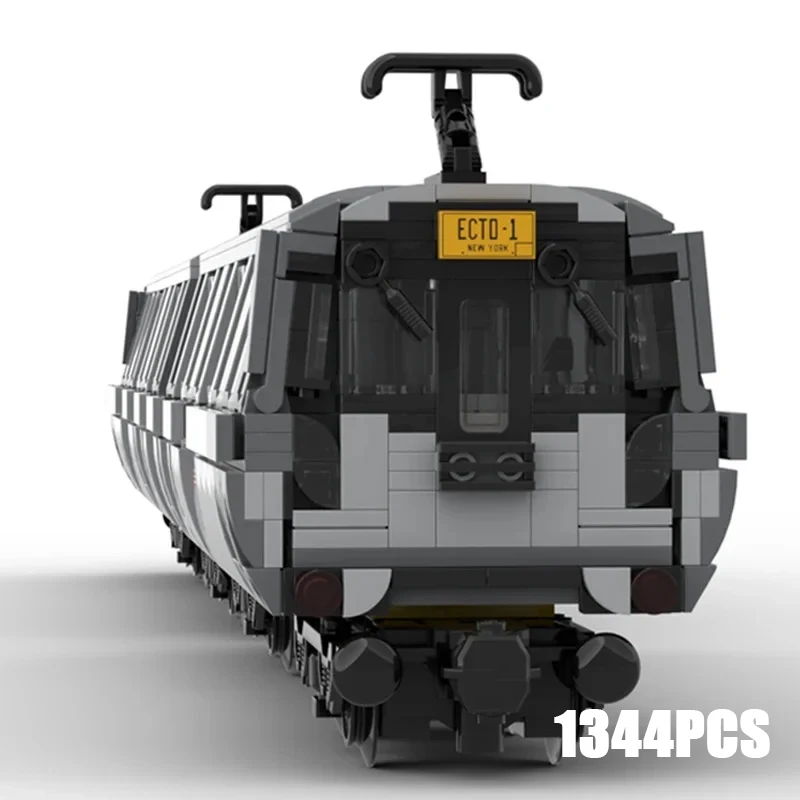 

Moc Building Bricks Train Model New York Underground Subway Technology Modular Blocks Gifts Toys For Children DIY Sets Assembly