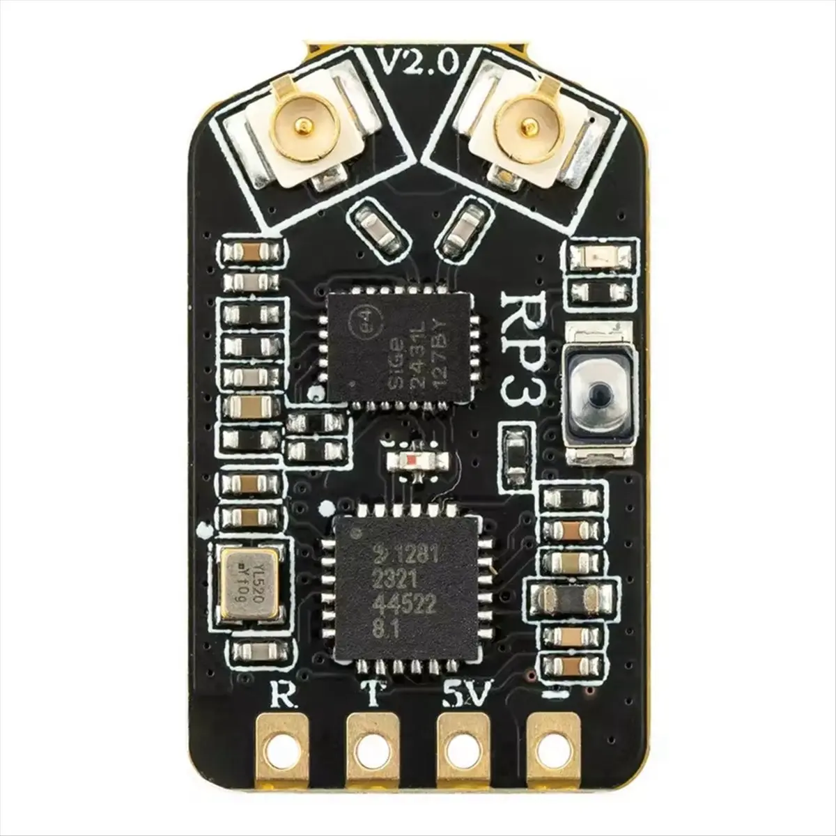 

A23G RP1 RP2 RP3 RP4 V2 FCC 2.4ghz ExpressLRS ELRS Nano Receiver T Antenna for TX16S TX12 RC Radio Transmitter FPV Drone