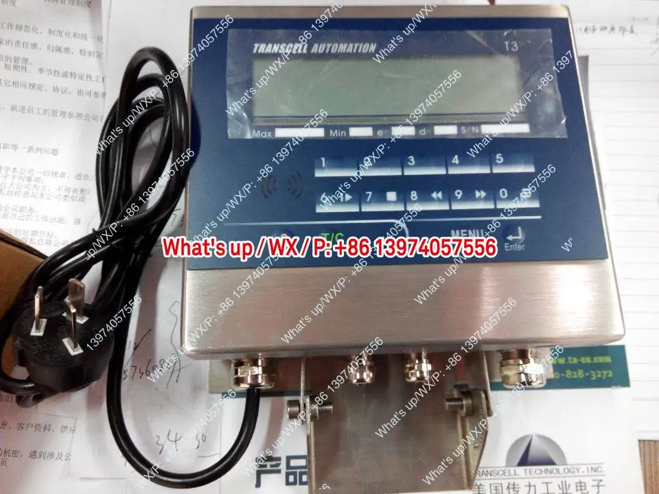 American Transcell weighing control instrument T3-2000 with AC power supply RS-485 interface