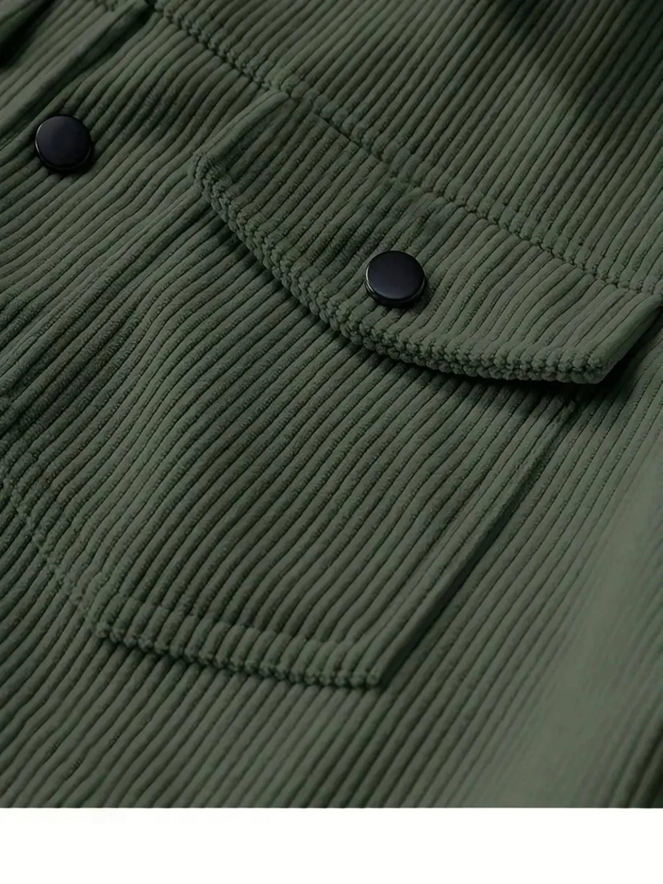 The 2025 New Autumn Corduroy Jacket for Men with a Lapel, Trendy Japanese Style Loose Coat