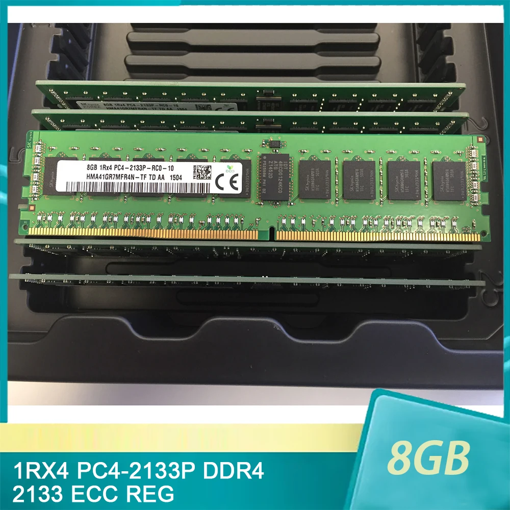 

1 шт. ОЗУ 8 ГБ 8 ГБ 1RX4 PC4-2133P DDR4 2133 ECC REG для серверной памяти SK Hynix