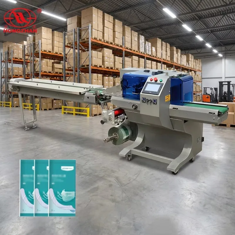 BG-350 HONGZHAN High-Speed Electric Automatic Horizontal Machine Weight-Form-Fill-Seal Bags High-Accuracy Easy Operate Long
