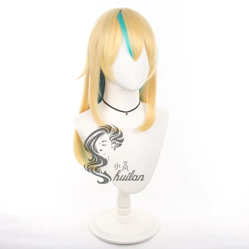 

qwerrtyuio. 123456 Косплей Медуза в ночное время не может плаваться в горах, парик Huyin Cos, длинный прямой Wigasdffghjk 987764