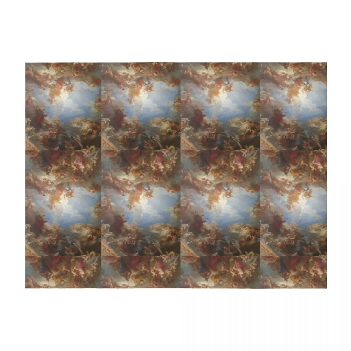 

Versailles Ceiling Art Throw Blanket Bed Bed linens Furrys warm for winter Blankets