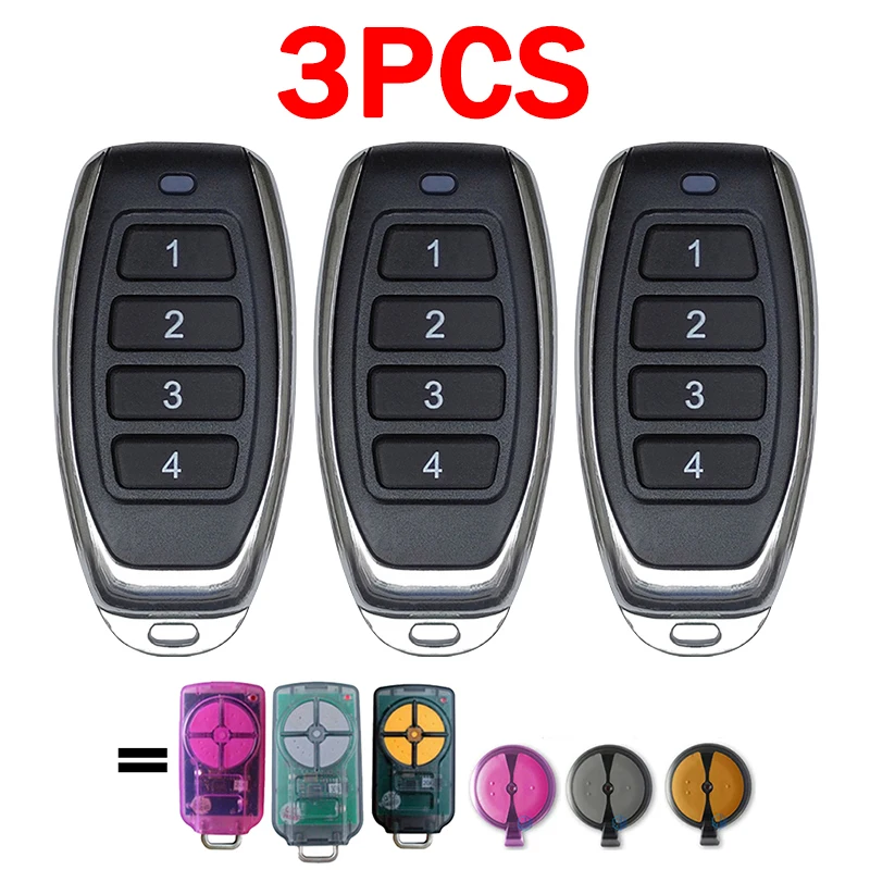 

3PCS Saudi Arabia ATA PTX5 Garage Remote Control PTX2 PTX-2V1 2V2 5V1 5V2 TrioCode Garage Door Opener 433.92MHz Rolling Code