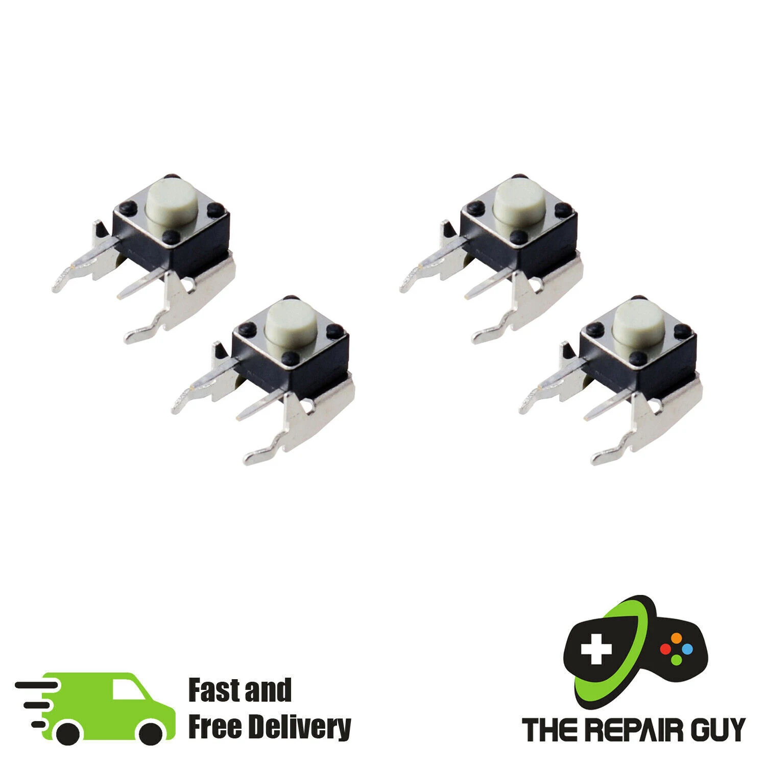 2 x Xbox One Controller LB RB Interruptor de componente de reparo de botão de para-choque esquerdo e direito