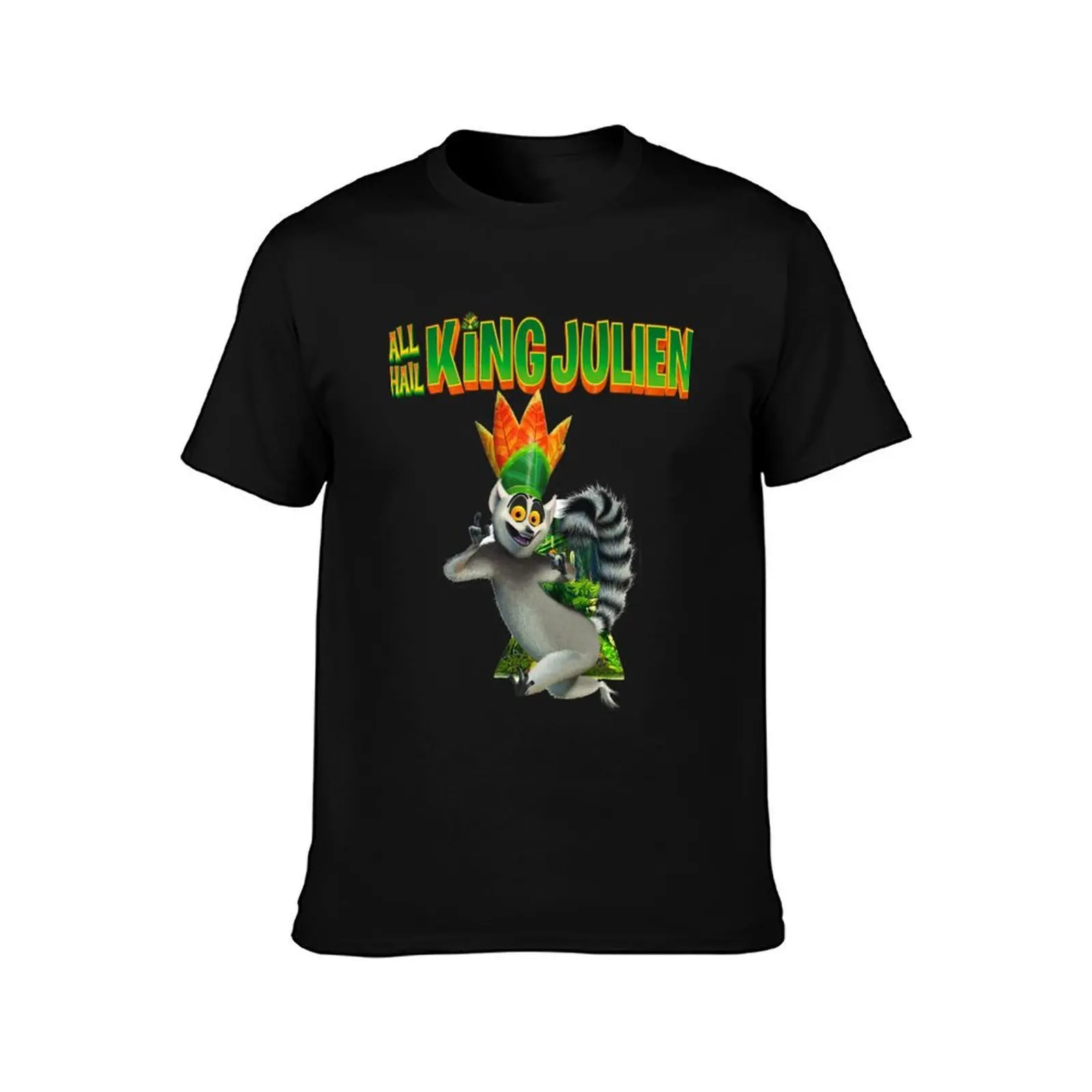 All Hail King Julien T-Shirt Dry Fit Athletic Short Sleeve Shirt T-Shirt