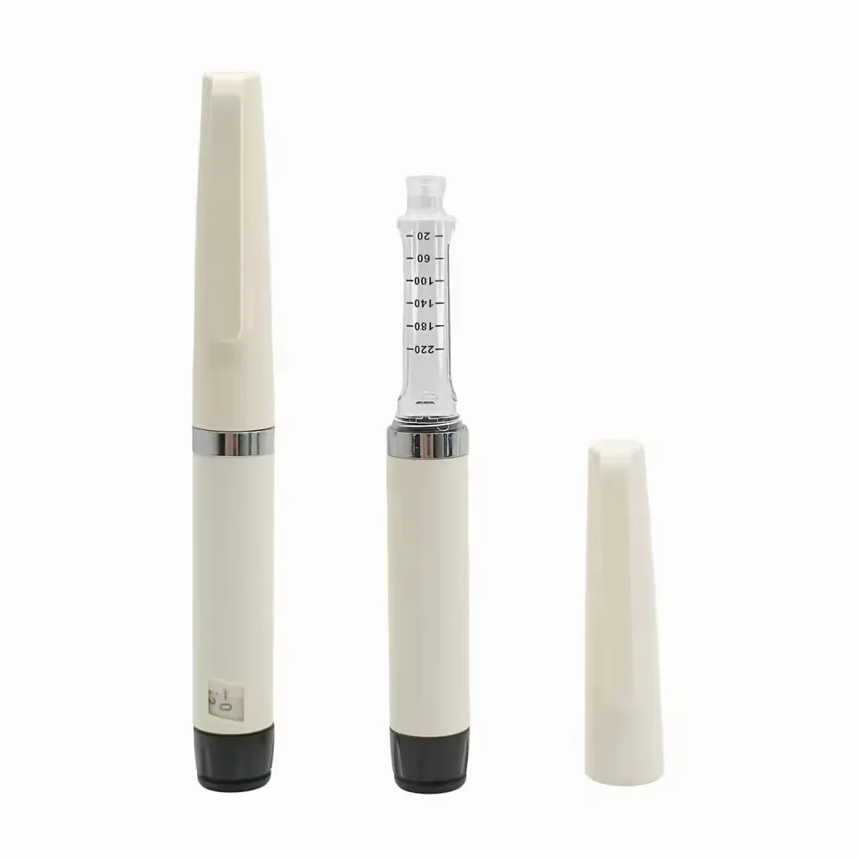 Universal 3ml Reusable Pen Shell 60U Empty Magic Pen for Peptides HGH Insulin Growth Hormone Cartridge Bottle