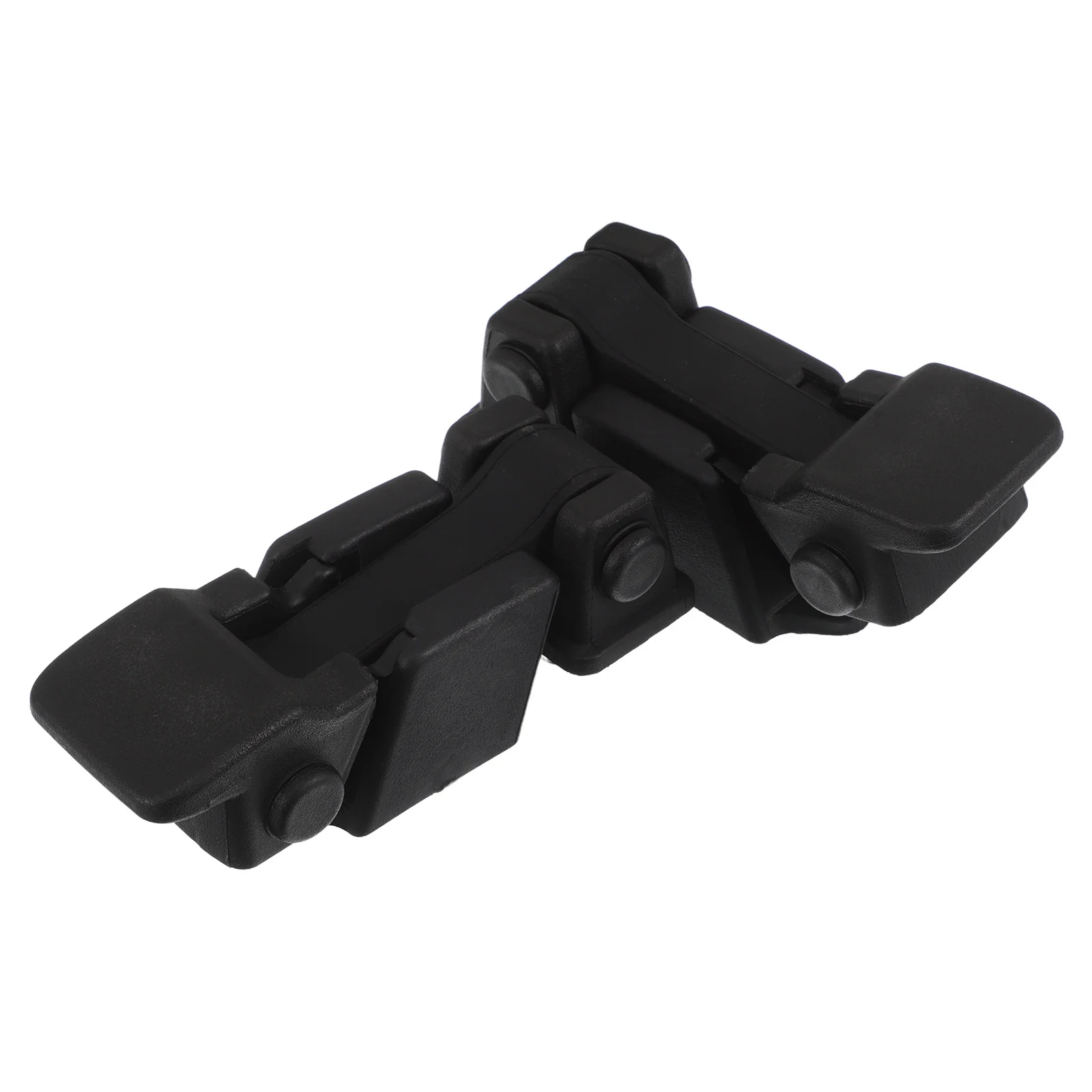 

1 Set Flush Latch Engine Bonnet Black Durable Secure Closure For Racing Car Automotive Universal Fit Hood