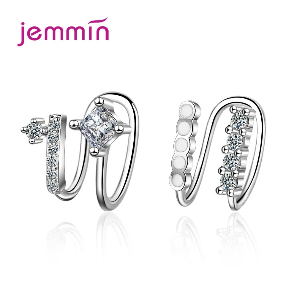 Hot Sale 925 Sterling Silver Stud Earrings Trendy U Shape Degisn Good Quality Women Girls Party Appointment Jewelry