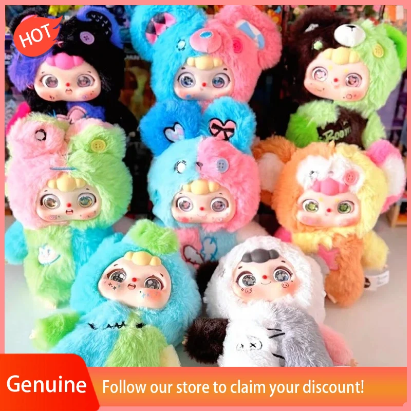 

Genuine Millennium Party Cute Doubao Series Plush Vinyl Toys Backpack Pendant Keychain Cute Doll Collectible Gift