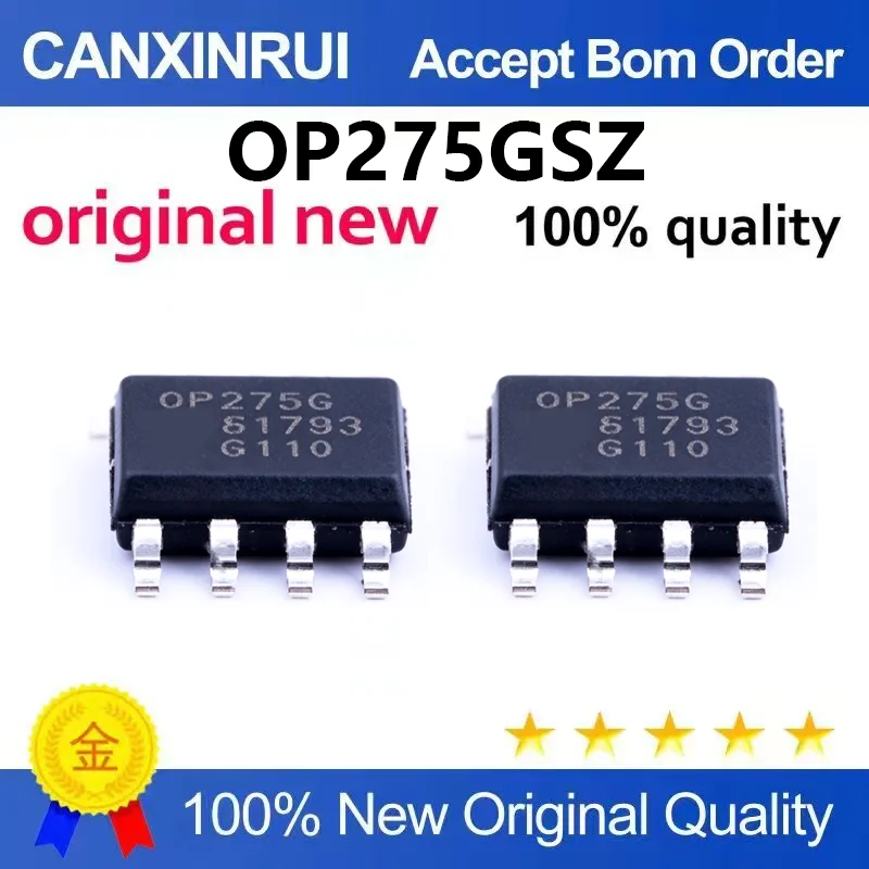 (5pcs-100pcs)Brand new original OP275GSZ fever audio dual operational amplifier IC OP275G patch SOP-8