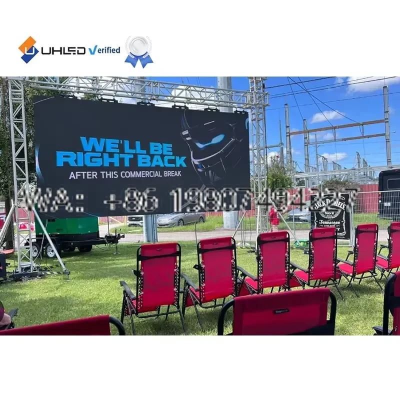 For Outdoor Indoor LED Display Screen 500x500mm P2.6 P2.9 P3.91 Rental Stage Background Video Wall