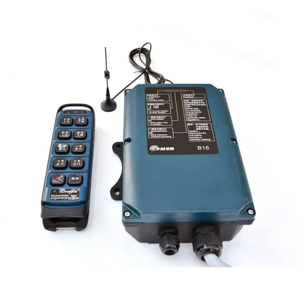 Wireless remote controller for electric hoist