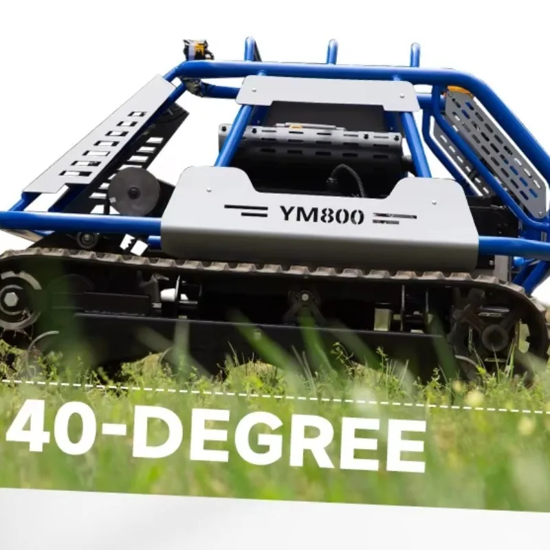 

Yeoman YM800 Premium 764cc Four-Stroke Engine Commercial Crawler Lawn Mower New Remote Control 300m Flail Industrial Grade