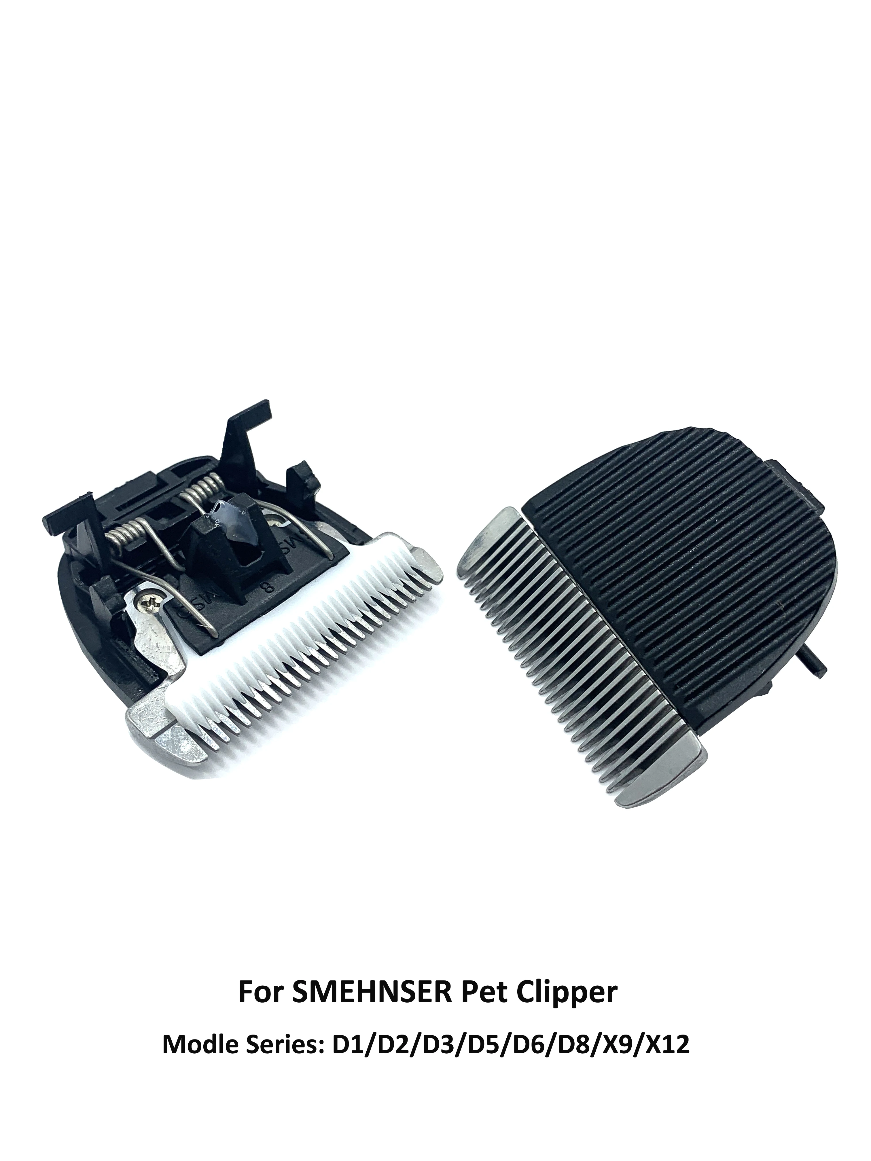Original Pet Clipper Blade for SMEHNSER D1 X12 D2 D3 D6 Spare Blade Extra Head Spare Knives