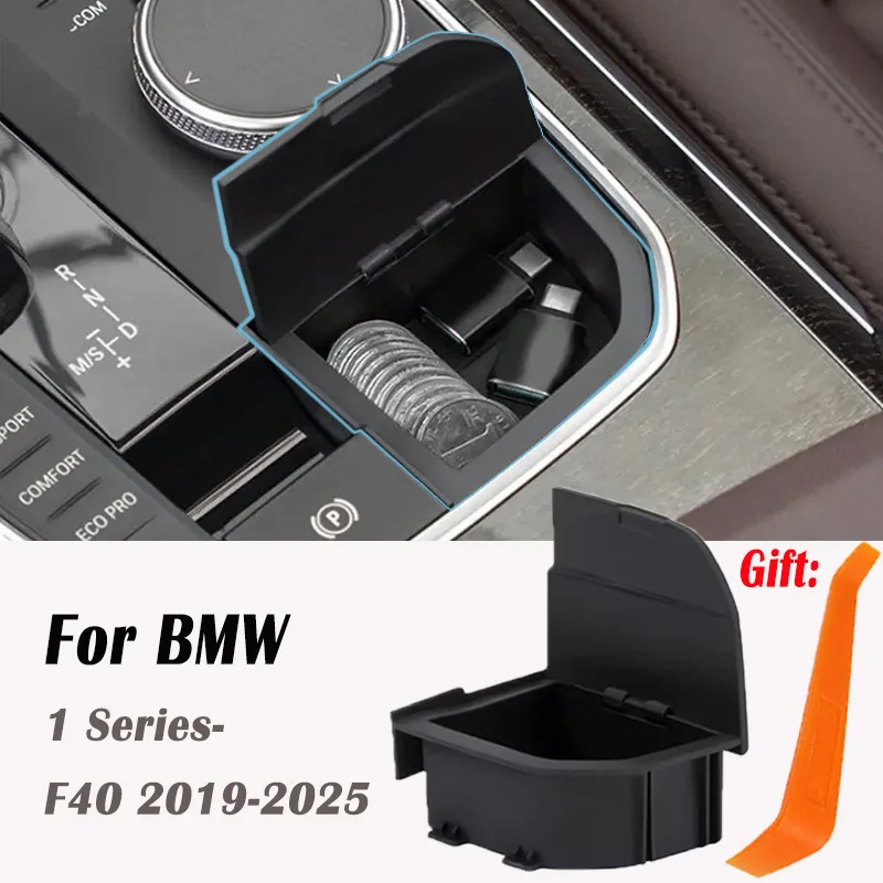 

Central Console Gear Lever Modified Storage Box For BMW 1 Series F40 2019 2020 2021 2022 2023 2024 2025 Car Storage Box