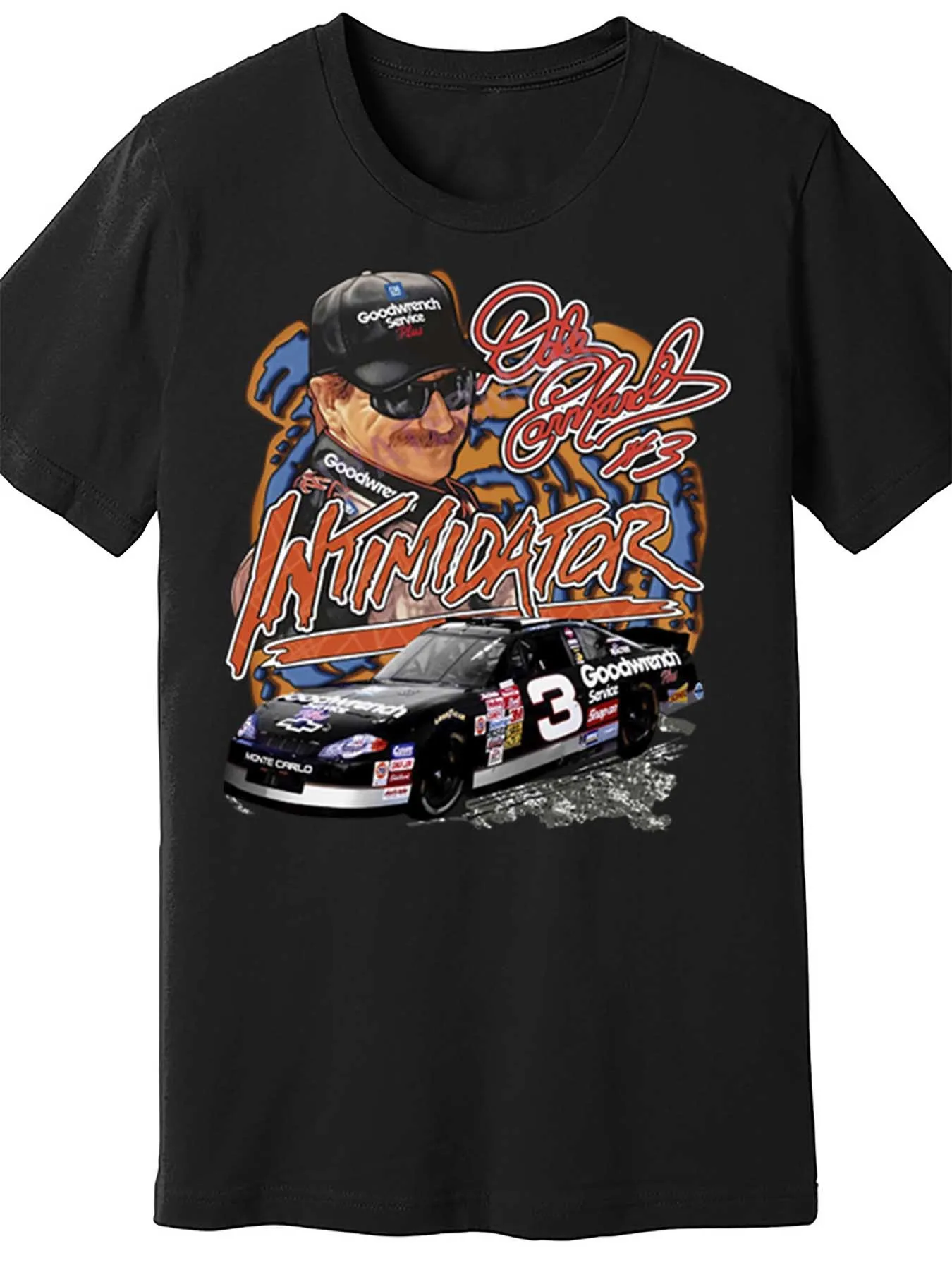 

Dale Earnhardt Classic Dale Earnhardt T-Shirt 924841 Humorous Men's Short Sleeve T-Shirt Black