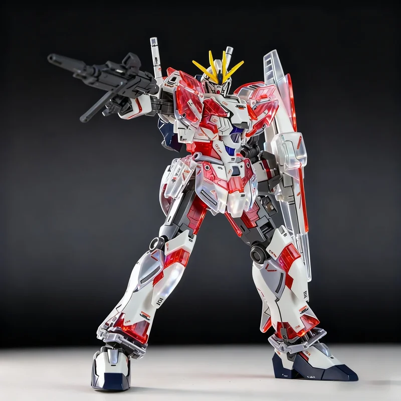 Xingju Hguc 1/144 Narrative C Equipment Actionfiguren-Modellbausatz, detailliertes Formen, einfache Montage, ideal für die Boy-Kollektion