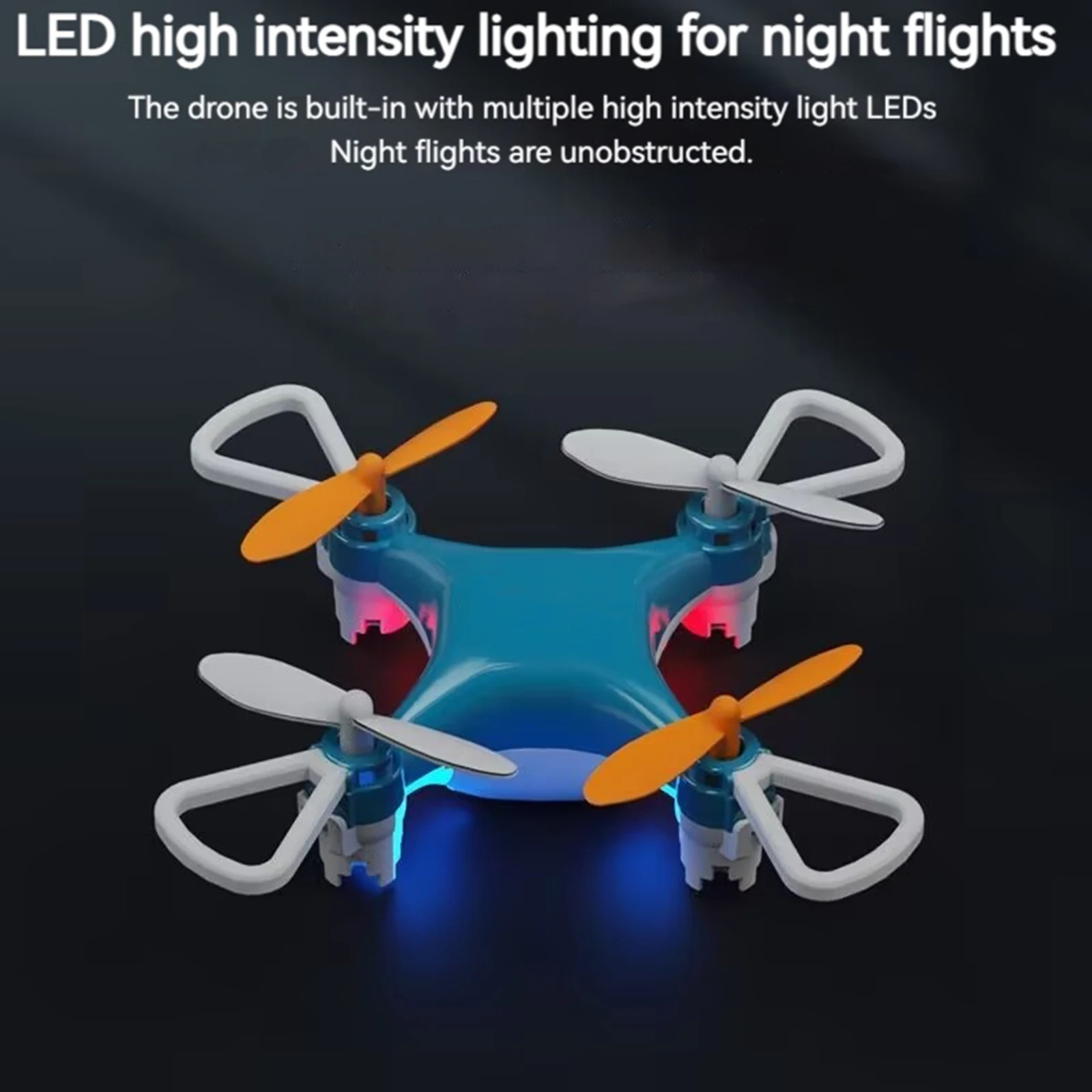 Eginner-Friendly Flyer 360° Flips Remote Control Quadcopter Drone with Altitude Hold & Propeller Protection for Indoor Outdoor