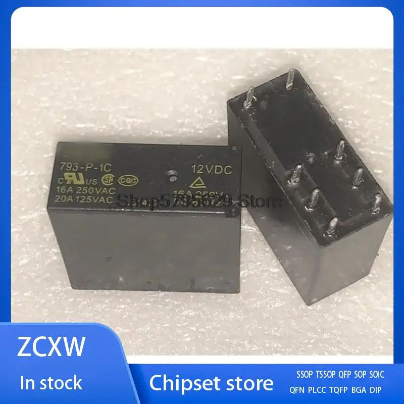 NEW  5Pcs/Lot  793-P-1C  12VDC  793-P-1C-12VDC   PIN8