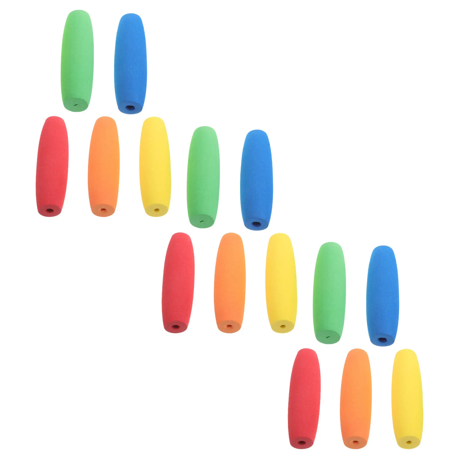 

15 Pcs Crochet Grip Handle Cane Replacement Hook Covers Accessories Grips for Hooks Anti-slip Sleeve EVA