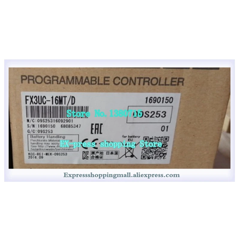 New FX3UC-16MT/D PLC Main Unit DI 8 DO 8 Transistor 24V DC