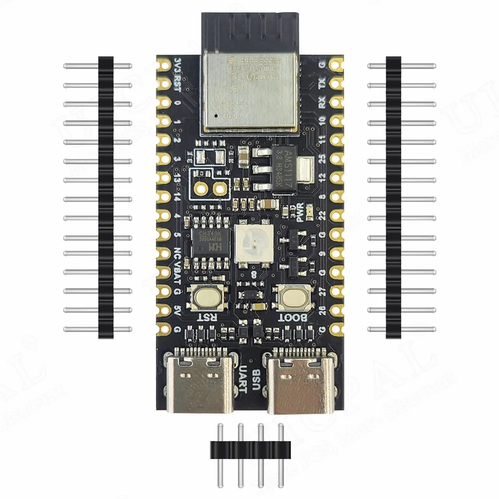 ESP32-H2-N4 Development Board 2.4G Wifi Module Programming Learning Controller CH340K CH343P Type-C 30Pin ESP32 H2