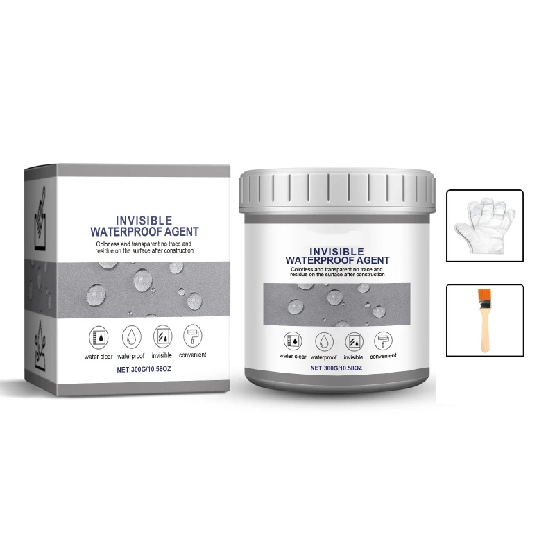 عامل شفاف مقاوم للماء عامل مقاوم للتسرب غير مرئي مقاوم للماء للسقف