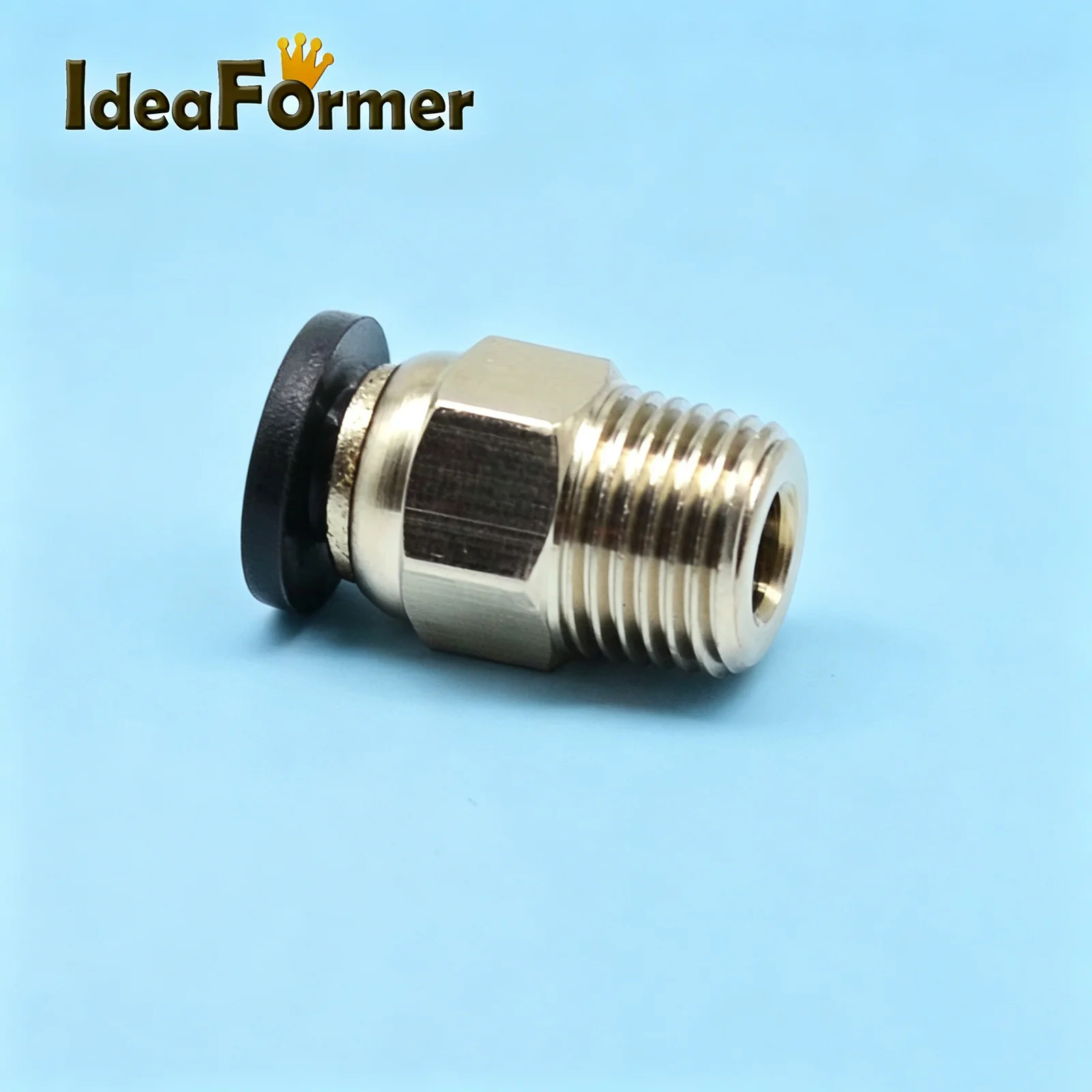 

2/5pcs 3D Printer V6 bowden J-head Pneumatic Connector PC4-01 1.75mm PTFE Tube quick coupler Hotend Fit