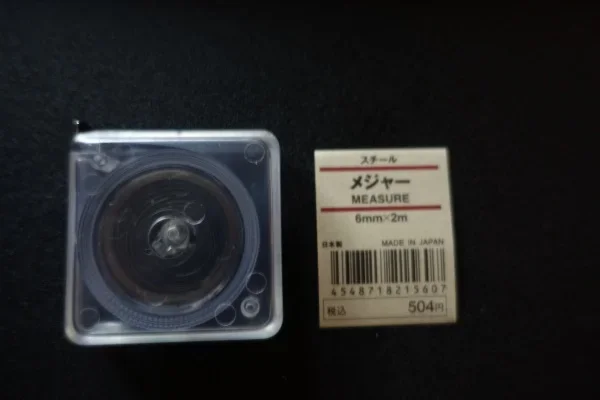 Mini steel tape measure