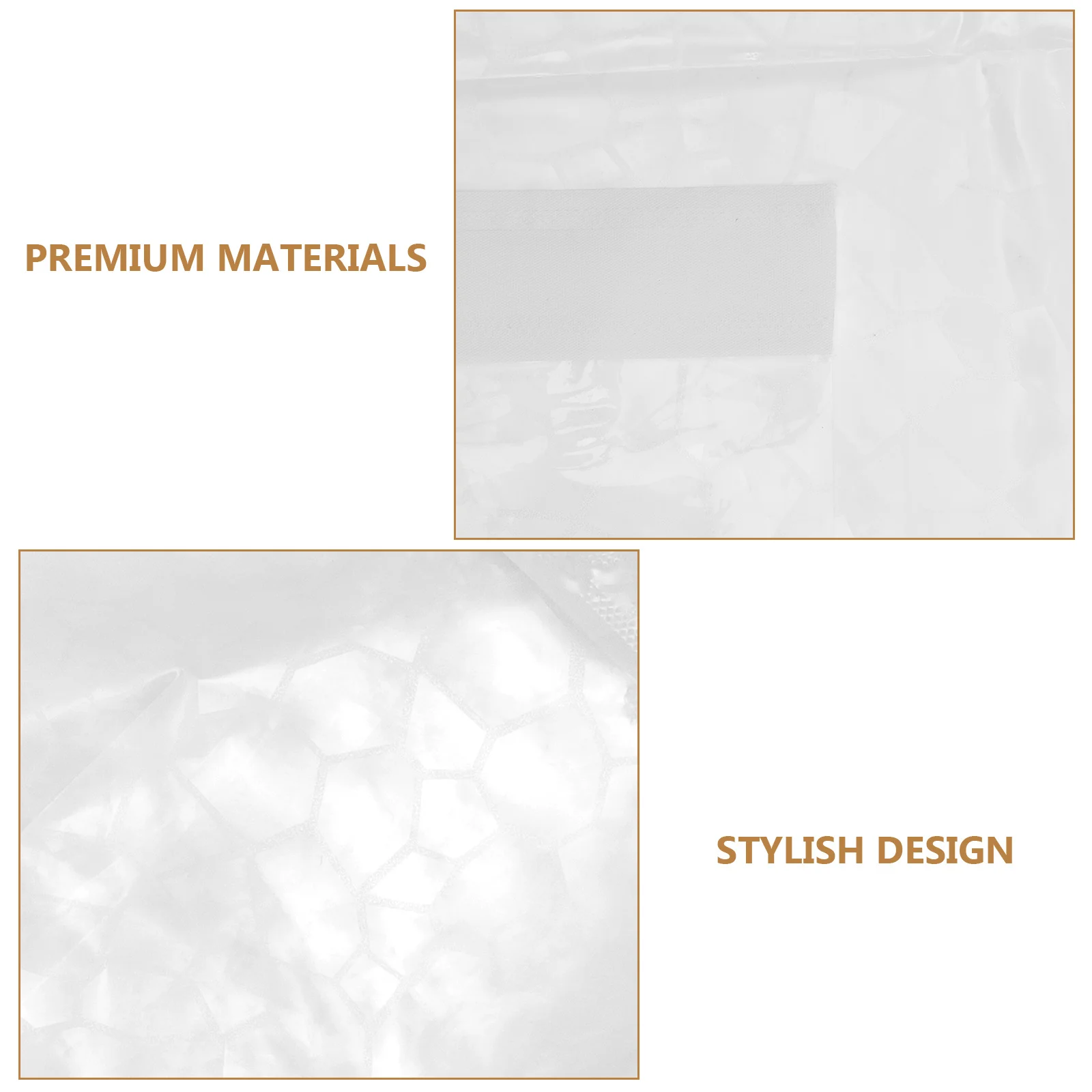 

Stylish Thickened Bath Curtain Waterproof Long Shower Liner Indoor Shower Curtain For Bathroom Bathtub Decorative Use