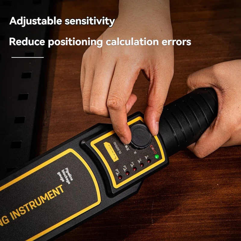 30MProfessionele Pijp Verstopping Tester Draagbare Diagnose-tool Scanner Inpluggen Verstopping Tester Instrument Verstopping Meter