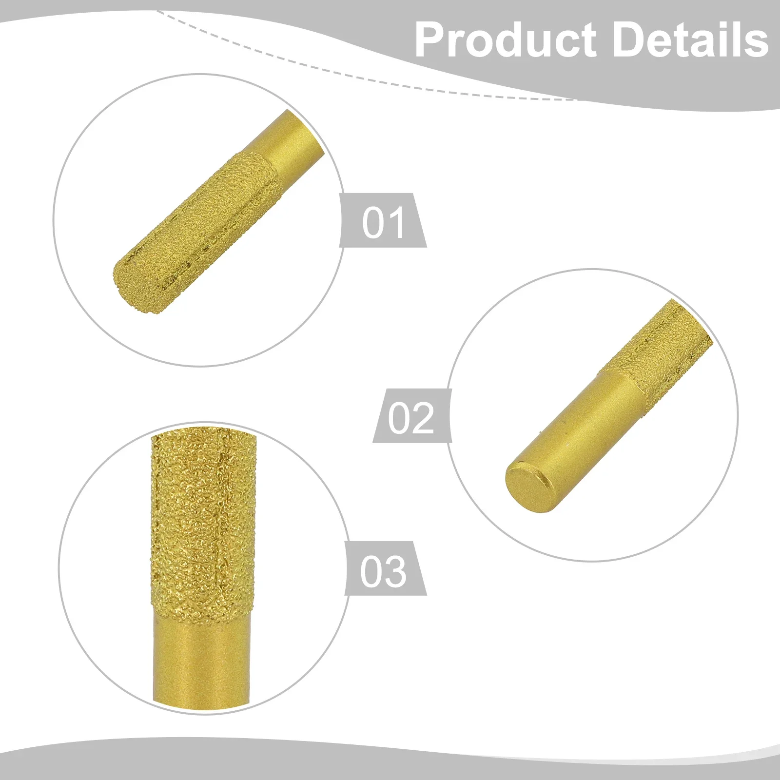 

Trimmer Router Bit High Working Efficience Longer Working Life Vacuum Brazed Technology Engraving Tools Brand New