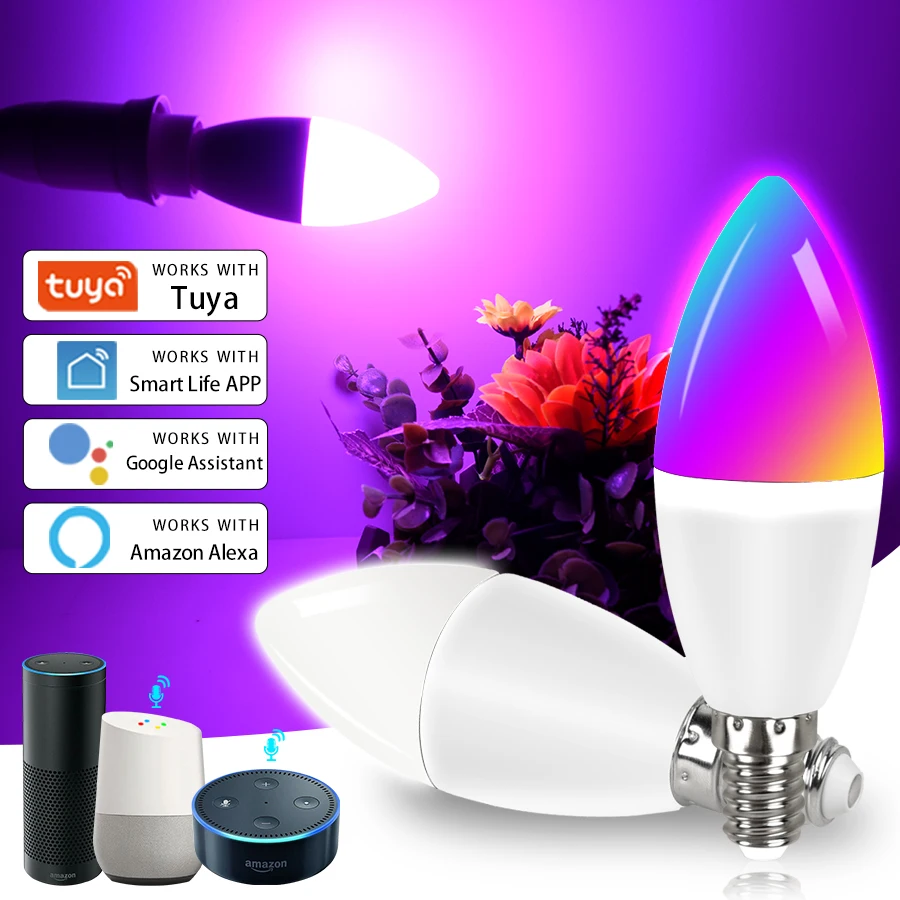 E14 Wifi Smart Ligh… - image