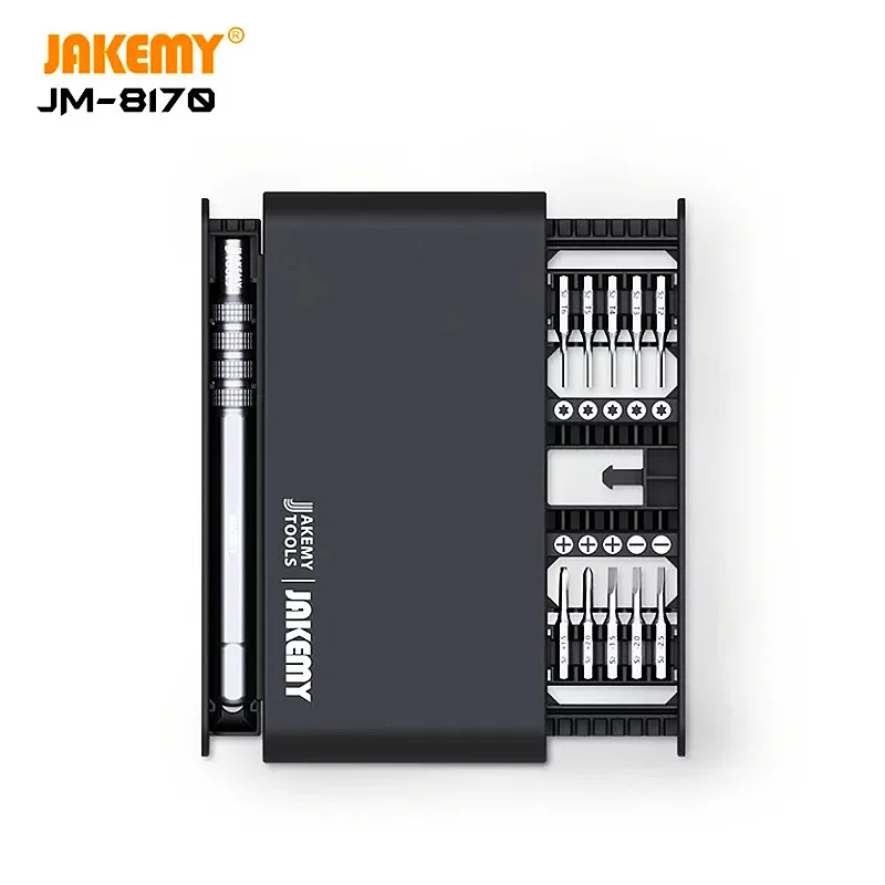 JAKEMY JM-8170 21-IN-1 Magnetic Screwdriver Set for Mobile Phone Computer Repair Torx Bits Precision Screw Driver Kit