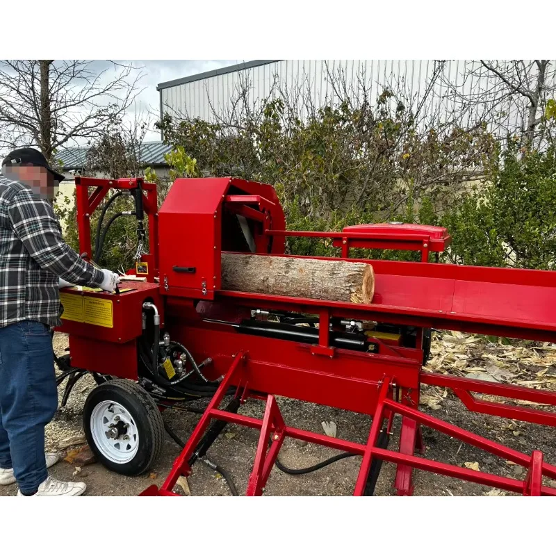 Reinforced Splitting Wedge Hydraulic Wood Splitter Wear Resist Firewood Splitting Machine For Long Term Heavy Use